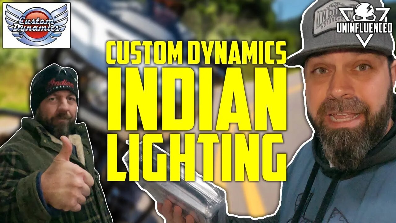 Custom Dynamics Indian Challenger Bag lights & Headlights | Uninfluenced Reviews