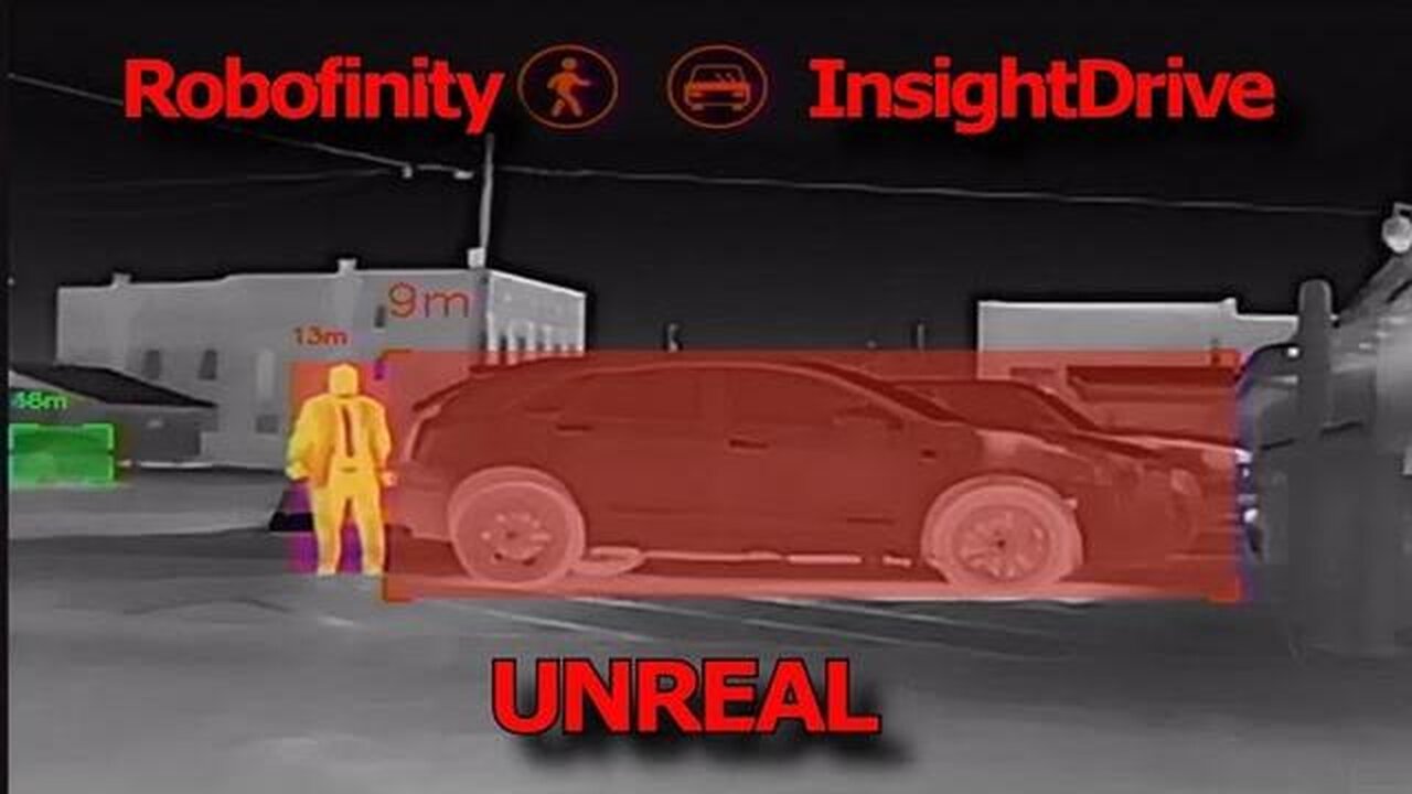 Robofinity InsightDrive The 1st Thermal Dash cam WIth Artificial Inteligence