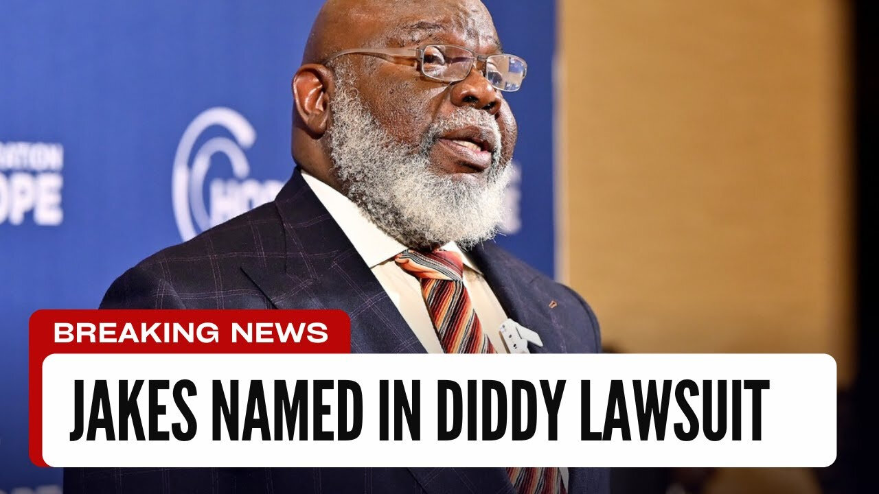 TD JAKES NAMED IN DIDDY LAWSUIT, IT'S OVER NOW TD SNAKES