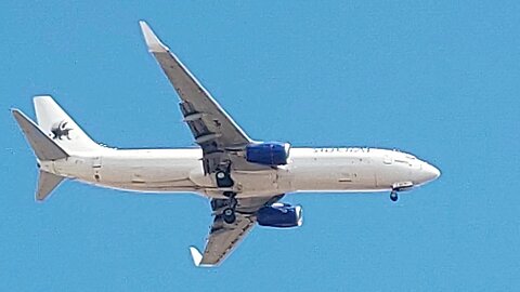Boeing 737-800F PR-SLH coming from Belo Horizonte to Fortaleza