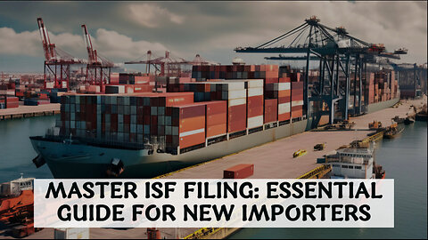 Mastering ISF Filing: Essential Tips for First-Time Importers