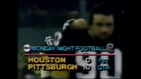 1981-10-26 Houston Oilers vs Pittsburgh Steelers