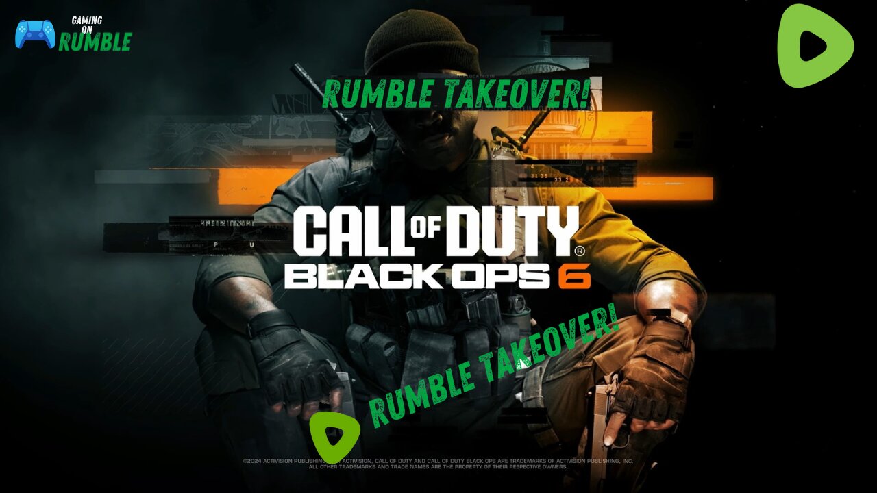 COD BO6 is LIVE! on from the underground bunker at Vet Studios! LFG! #RumbleTakeover