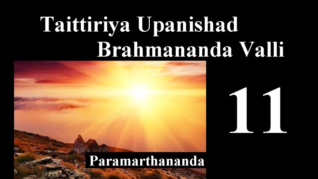 Taittiriya Upanishad 33 CHAPTER 2 SECTION 1