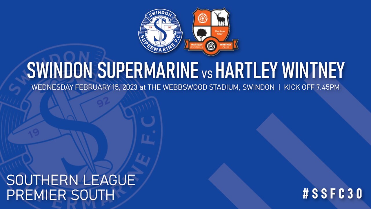 SLPS | Swindon Supermarine 1 Hartley Wintney 0