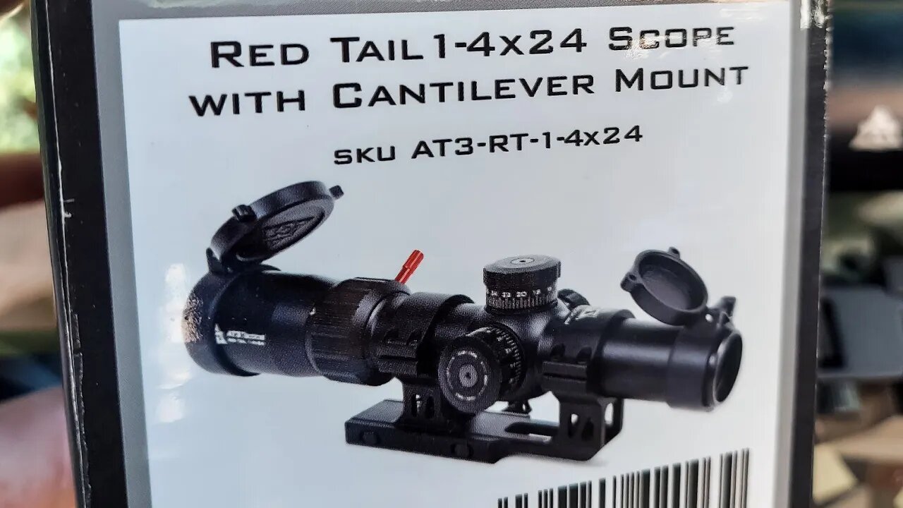 AT3 Red Tail 1-4x24 Scope | BDC Reticle Test