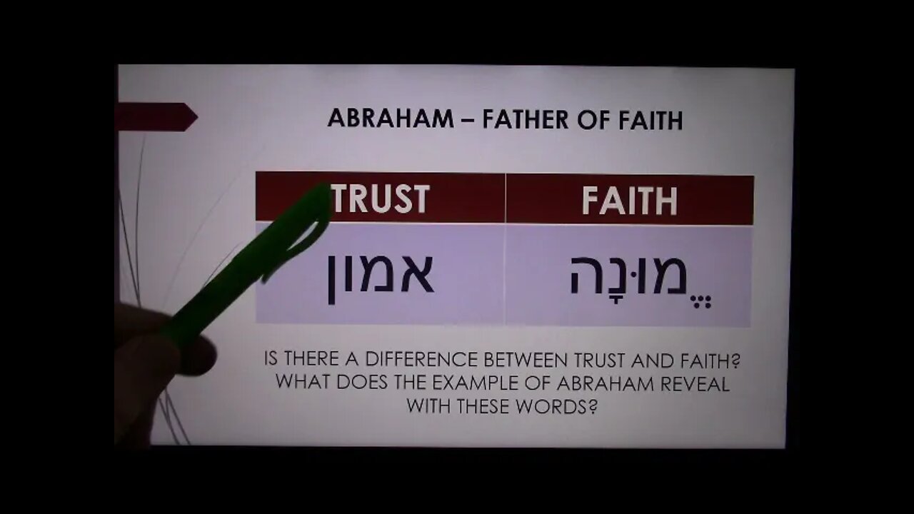 Trust or Faith? Ask Abraham