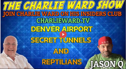 DENVER AIRPORT SECRET TUNNELS AND REPTILIANS WITH JASON Q & CHARLIE WARD