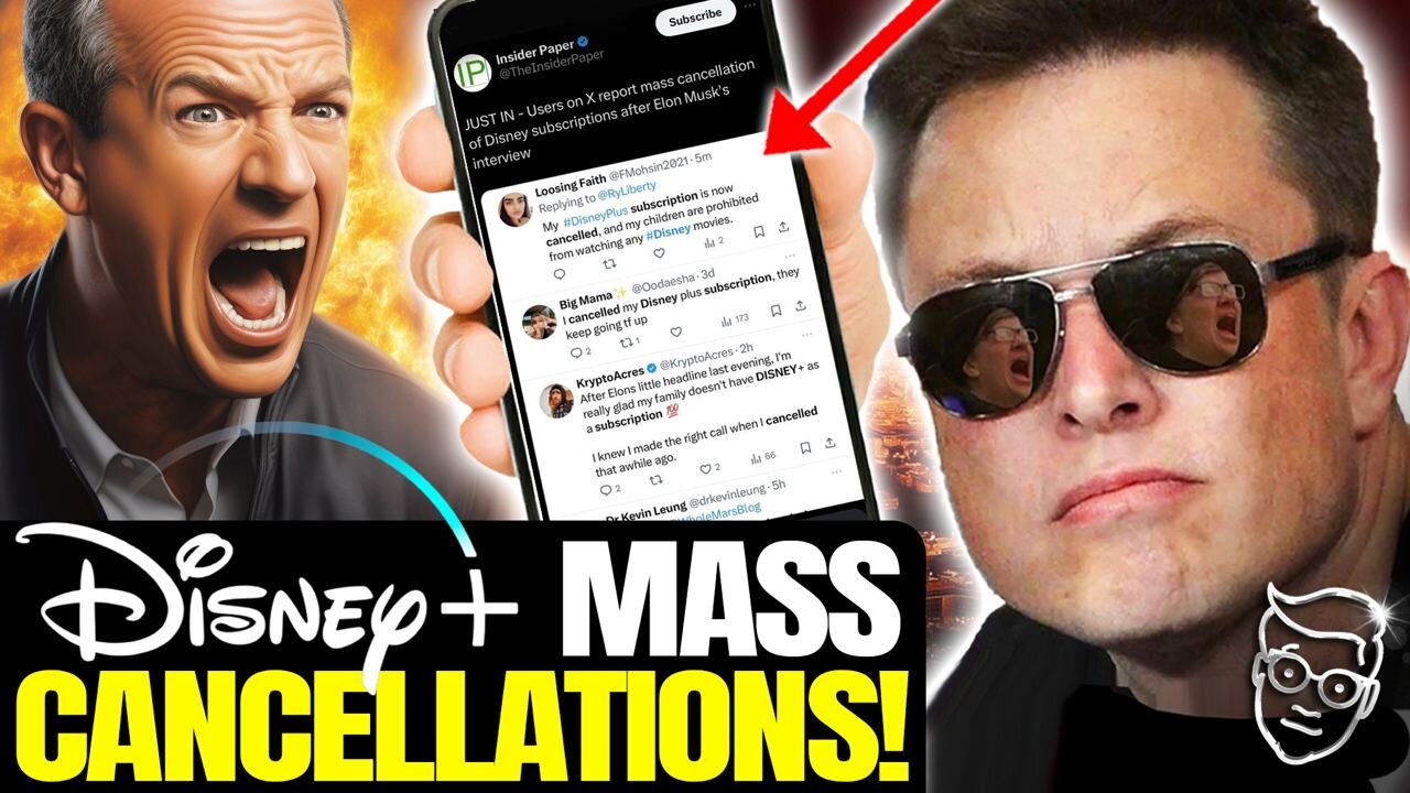 PANIC! Thousands CANCEL Disney+ After Elon Says “Go F*** Yourself!" to Bob Iger, BREAKS INTERNET 🔥