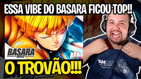 REACT O Próprio Trovão | Zenitsu (Demon Slayer) | Basara