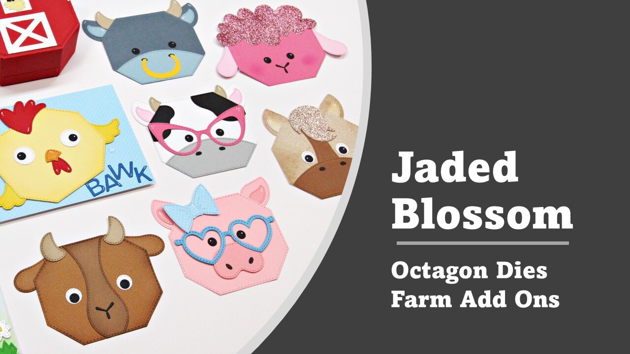 Jaded Blossom | Octagon Farm Add On dies