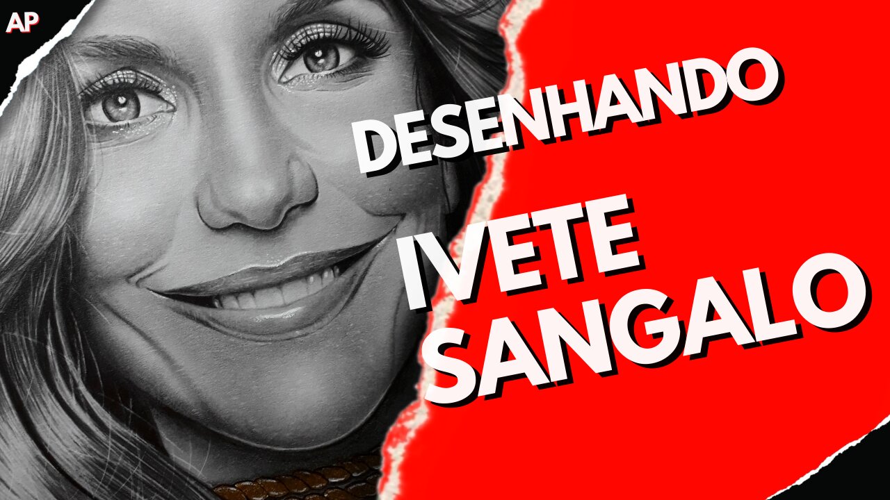 Making a realistic drawing of the singer Ivete Sangalo