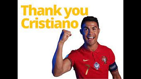 thank you cristiano ronaldo