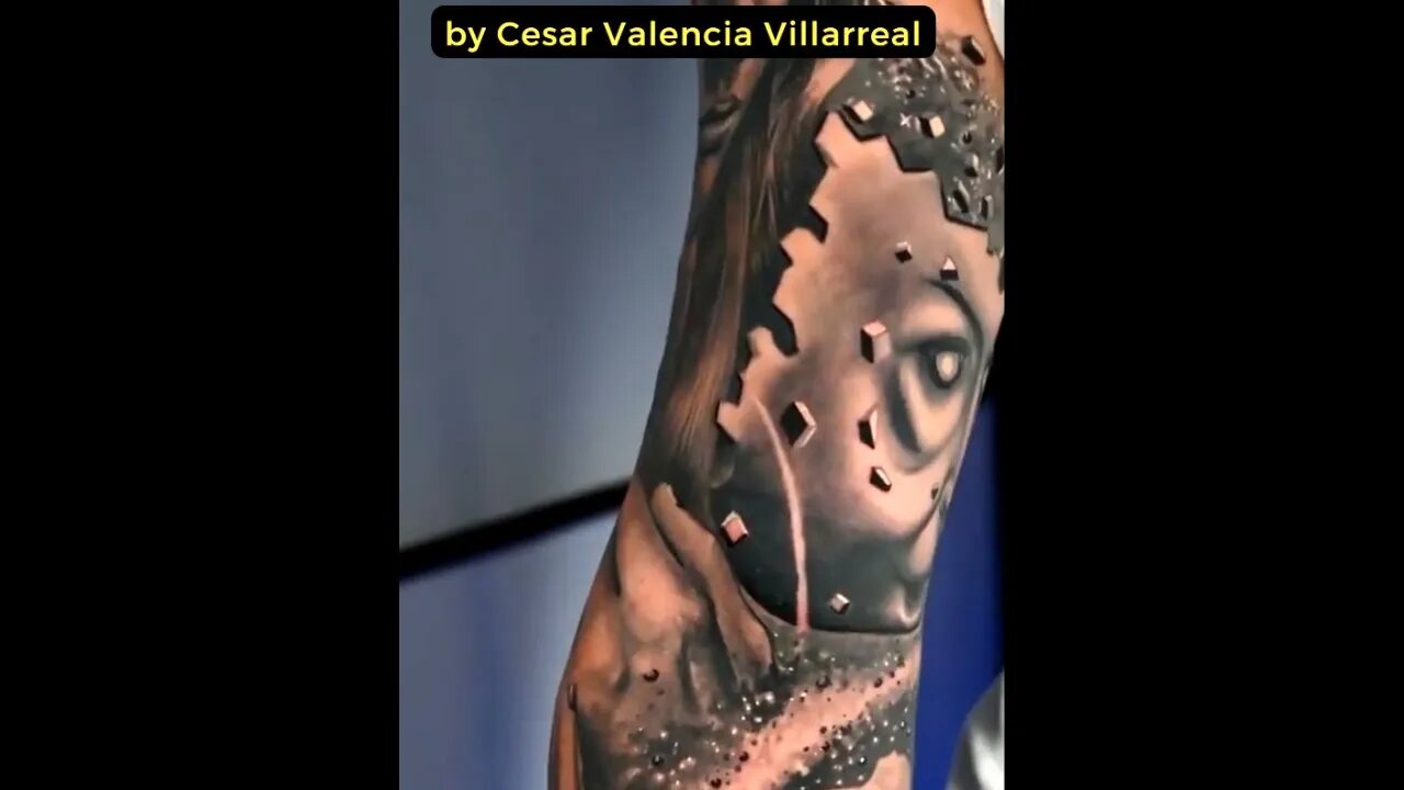 by Cesar Valencia Villarreal #shorts #tattoos #youtubeshorts