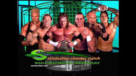 World Heavyweight Championship Elimination Chamber - SummerSlam 2003 (Full Match)