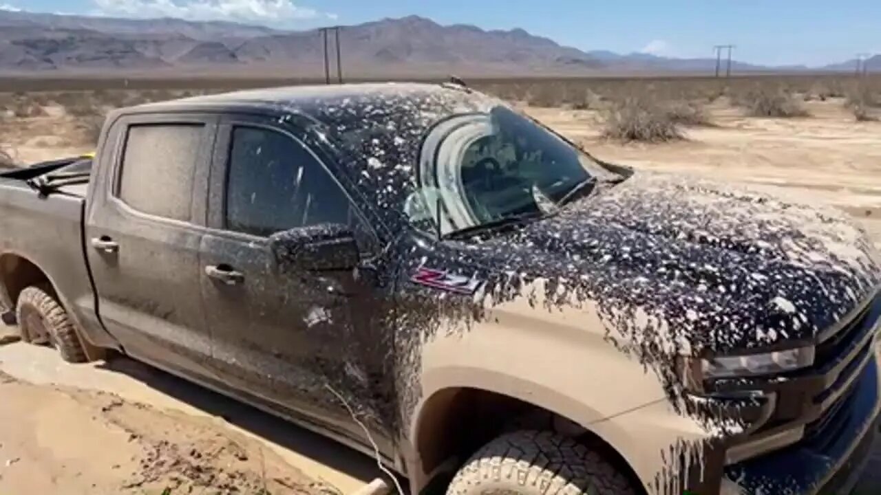 I’m Stuck! Vegas Mud with whole Family