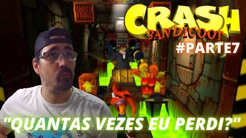 JOGANDO ATÉ ZERAR - CRASH BANDICOOT - PLAYSTATION 1 - #parte7 / Avançamos mais na ilha