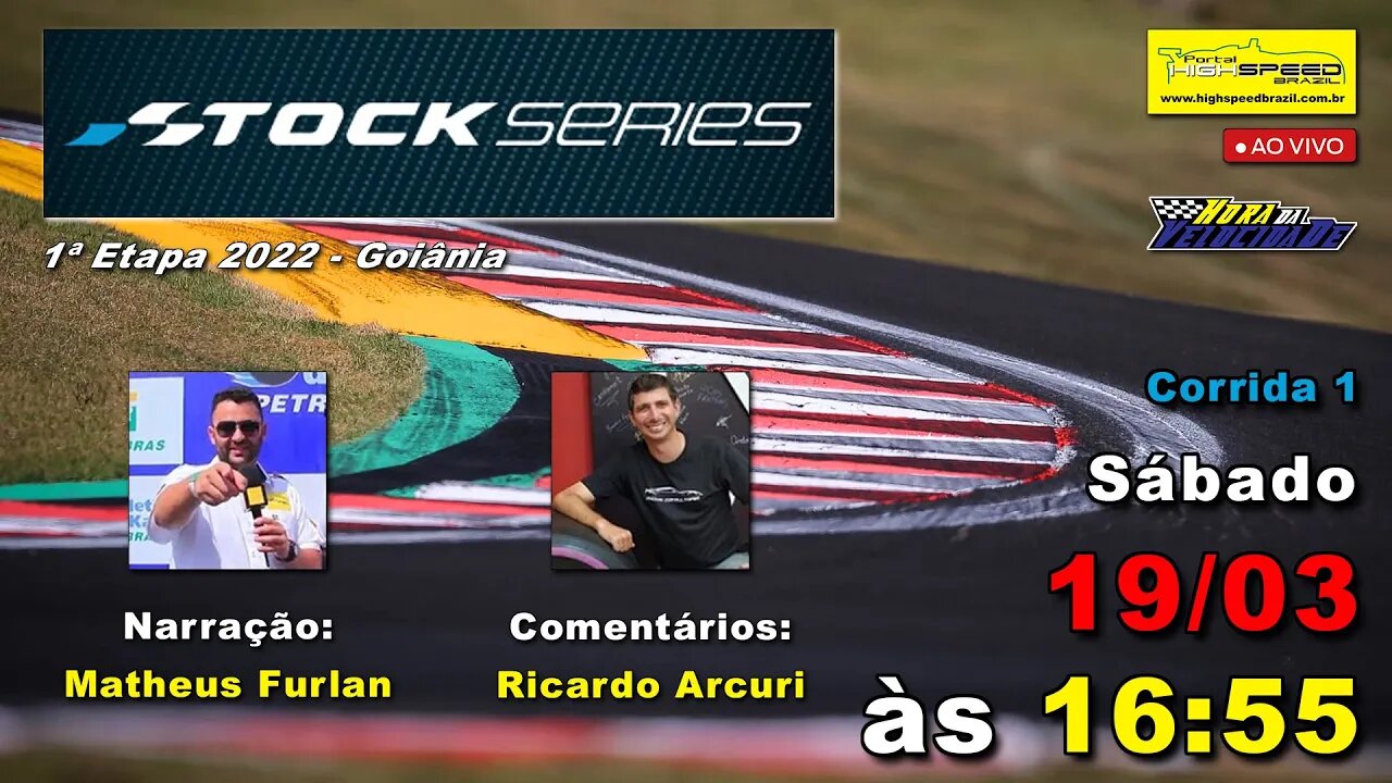 STOCK SERIES | Corrida 1 - 1ª Etapa 2022 | Ao Vivo