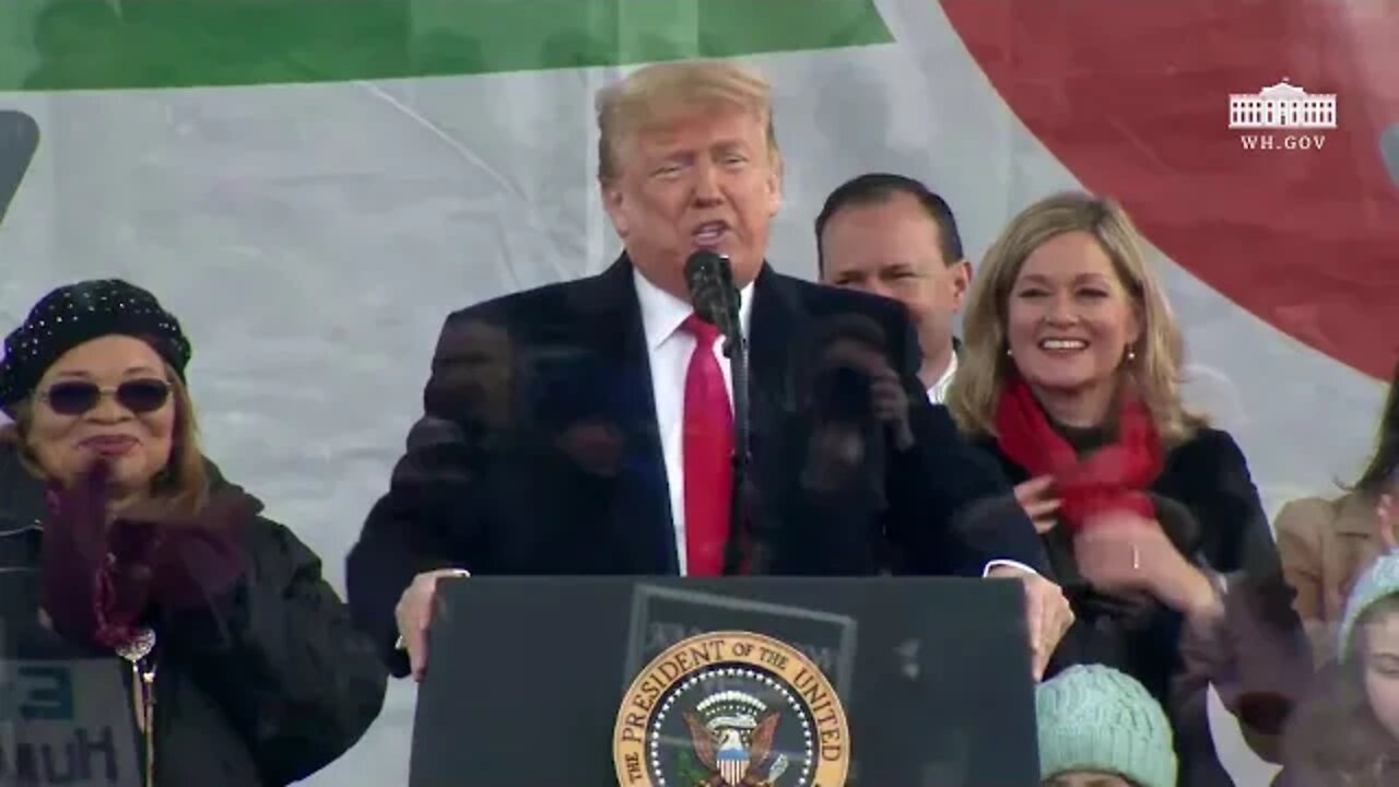 👀 President Trump Delivers Remarks at the 47th Annual March for Life