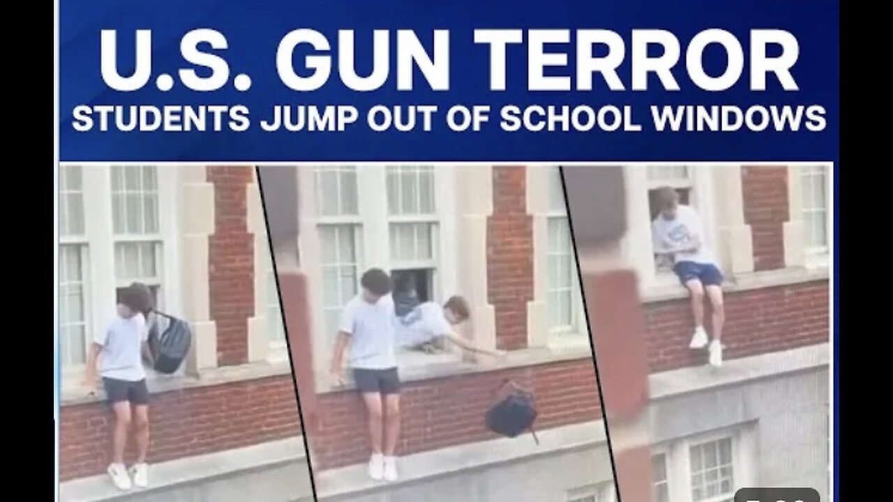 Us collage shooting: students jump out of windows |viral news|