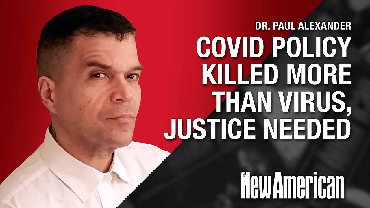 ⭐️Former Whitehouse HHS Advisor Dr. Paul Alexander: Covid Policy and Fraudulent Treatments (shots) Killed More People Than the Actual "Virus"