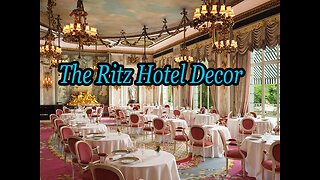 The Ritz Paris is a hotel in central Paris And Decor.