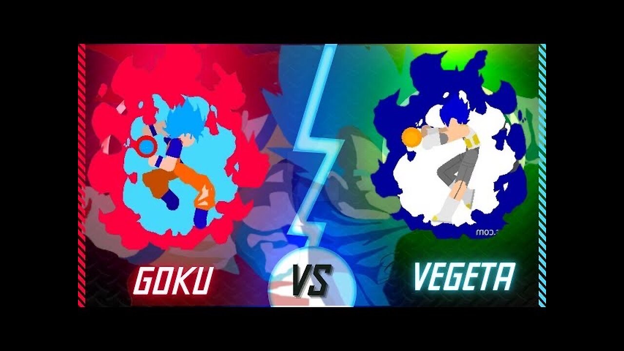 Goku Vs Vegeta _ Dragoball animation