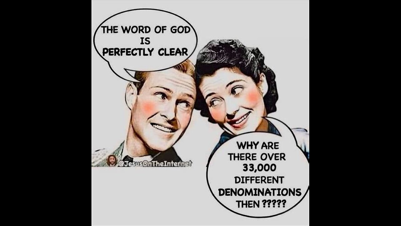 GOD'S DENOMINATIONS?_Break Through Religious Crap-Pt 30