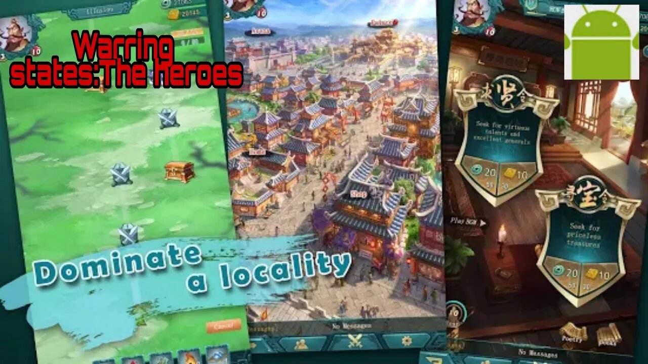 Warring states:The heroes - for Android