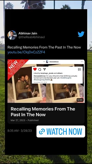 Think of a happy memory