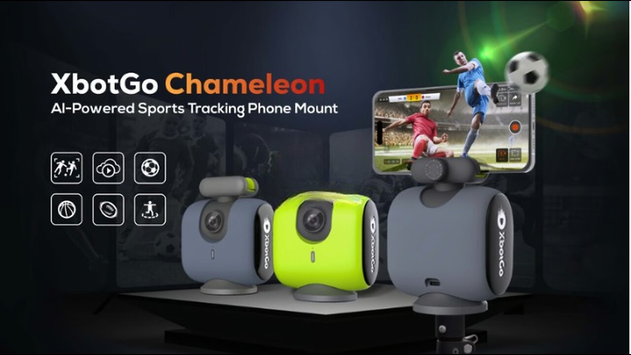 XbotGo Chameleon Al-Powered Sports Tracking Phone Mount