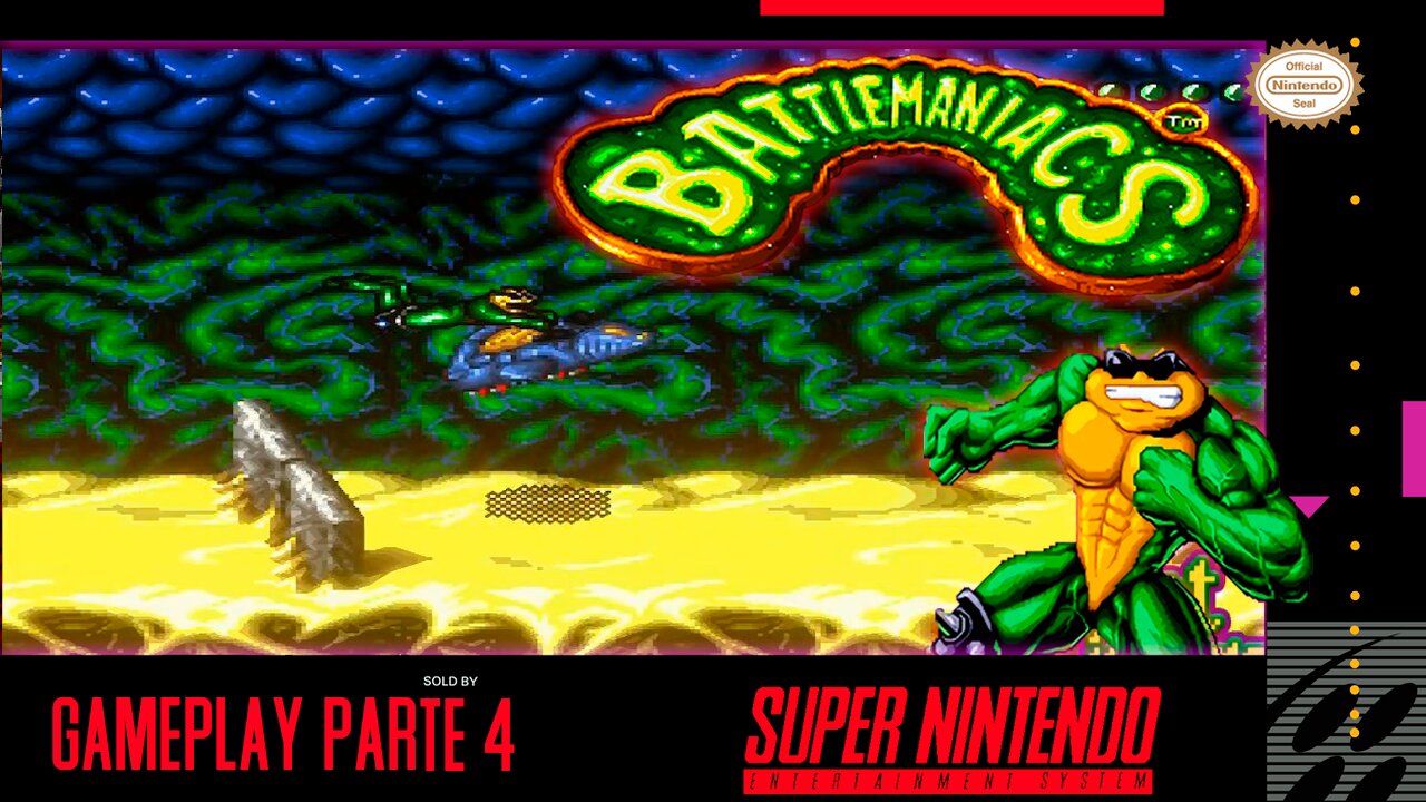 Battletoads in Battlemaniacs Parte 4 || 720P + 60FPS + SHADERS || #snes