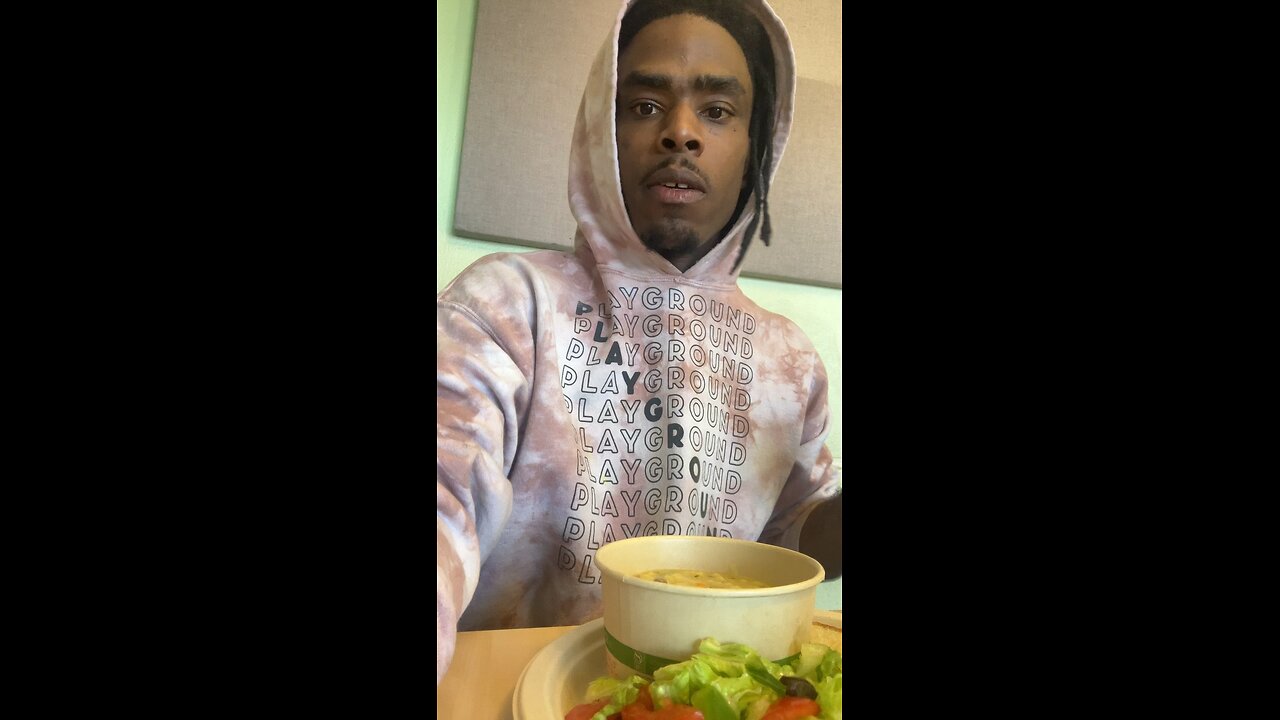 Raw Liberty World lunch with a Fan.