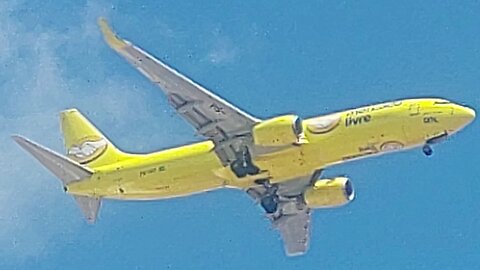 Boeing 737-800F PS-GFF coming from Salvador to Fortaleza