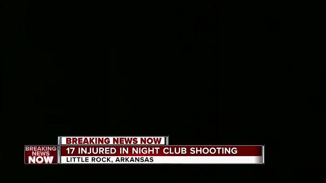 17 shot in Little Rock