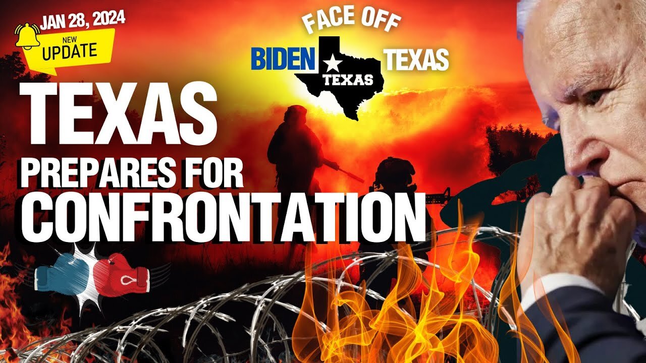 JUST NOW: TEXAS PREPARES For CONFRONTATION | NOT Backing OUT | On TEXAS & BIDEN On Migrants 2024