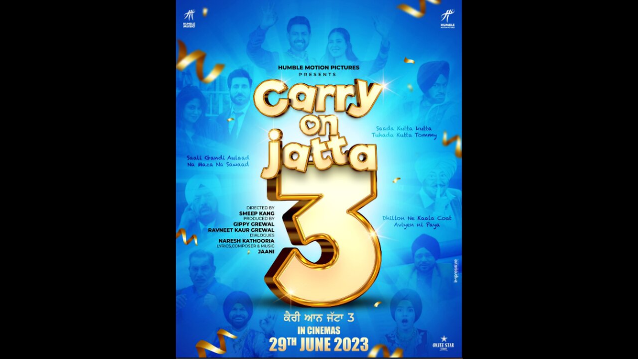 Carry on Jatta 3 (2023) official trailer