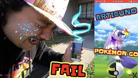 POKEMON GO ARTICUNO (FAIL)