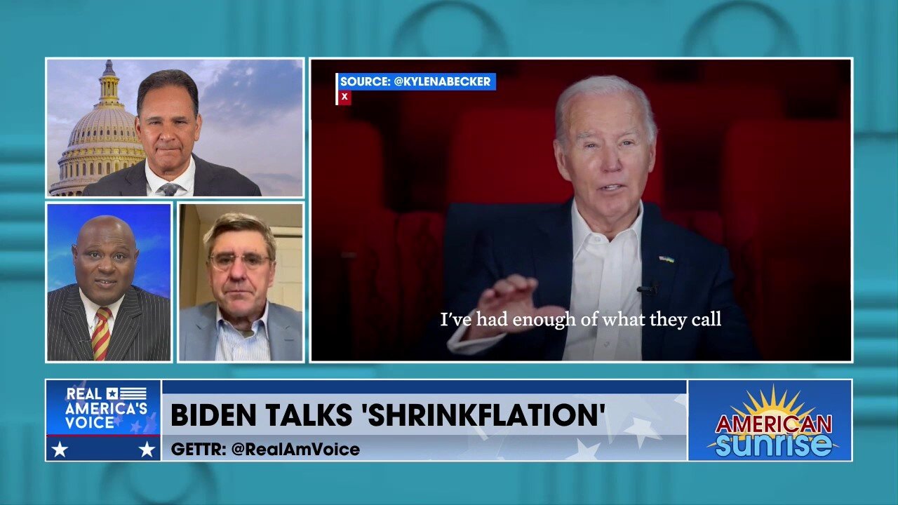 Stephen Moore: "Shrinkflation" is a Direct Result of Biden's Economic Agenda