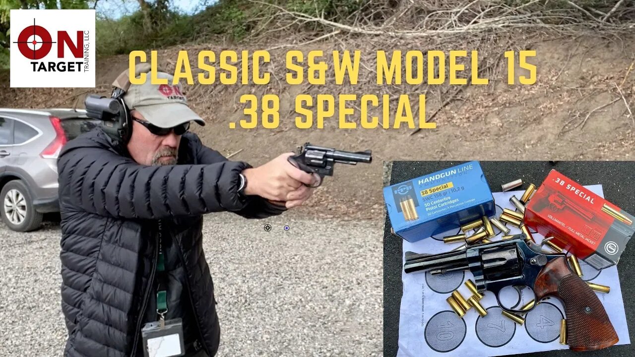 Smith & Wesson Model 15, K-38 Combat Masterpiece