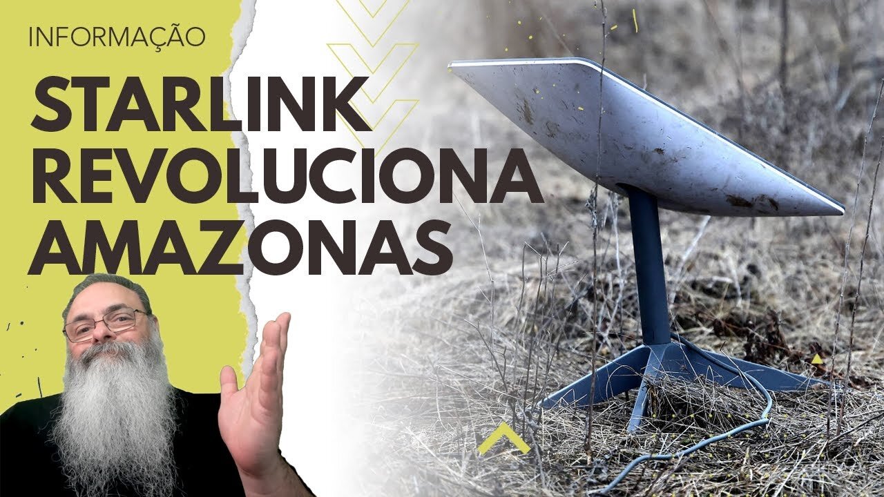 STARLINK está gerando uma REVOLUÇÃO no AMAZONAS, é a INFORMAÇÃO DESCENTRALIZADA chegando na REGIÃO