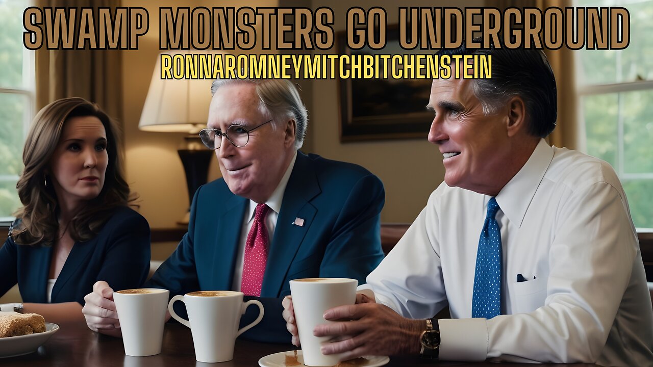 #Ronnaromneymitchbitchenstein - Swamp Monsters Go Underground! Changes At The RNC!