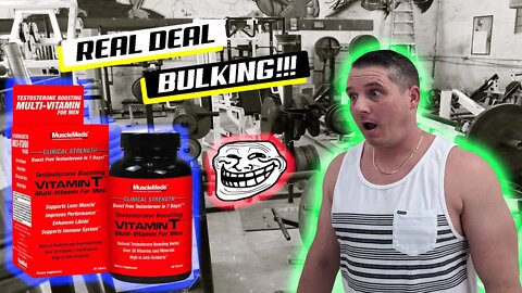 My Muscle Bulking Plan - Vitamin T - TRT Testosterone Bulking