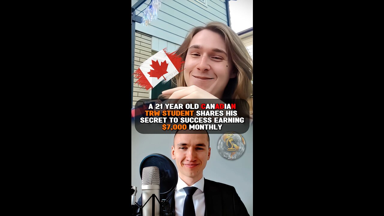 Canadian 21 Year Old The Real World Student Makes 7k Per Month. Part 1