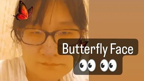 BUTTERFLY 🦋 FACE --- FRANSISCA OFFICIAL
