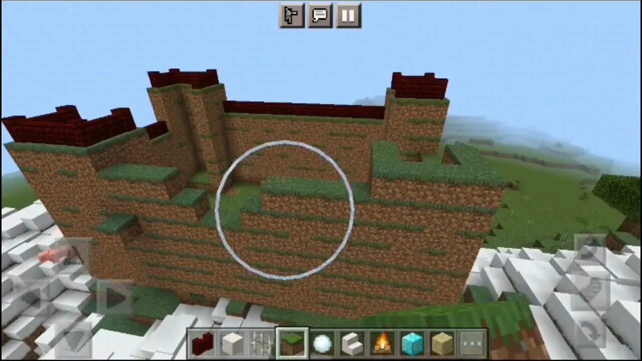 Minecraft Tutorial Building Castle.