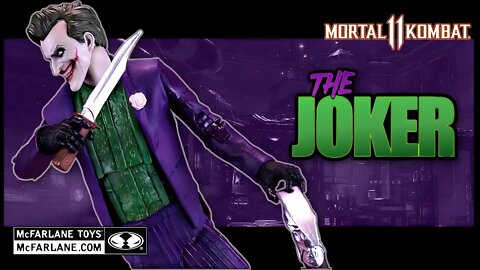 McFarlane Toys Mortal Kombat 11 The Joker Figure @The Review Spot