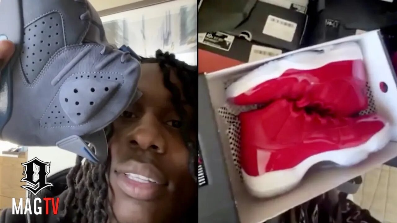 Polo G Shows Off His Sneaker Heat After Buying Out Flight Club! 👟