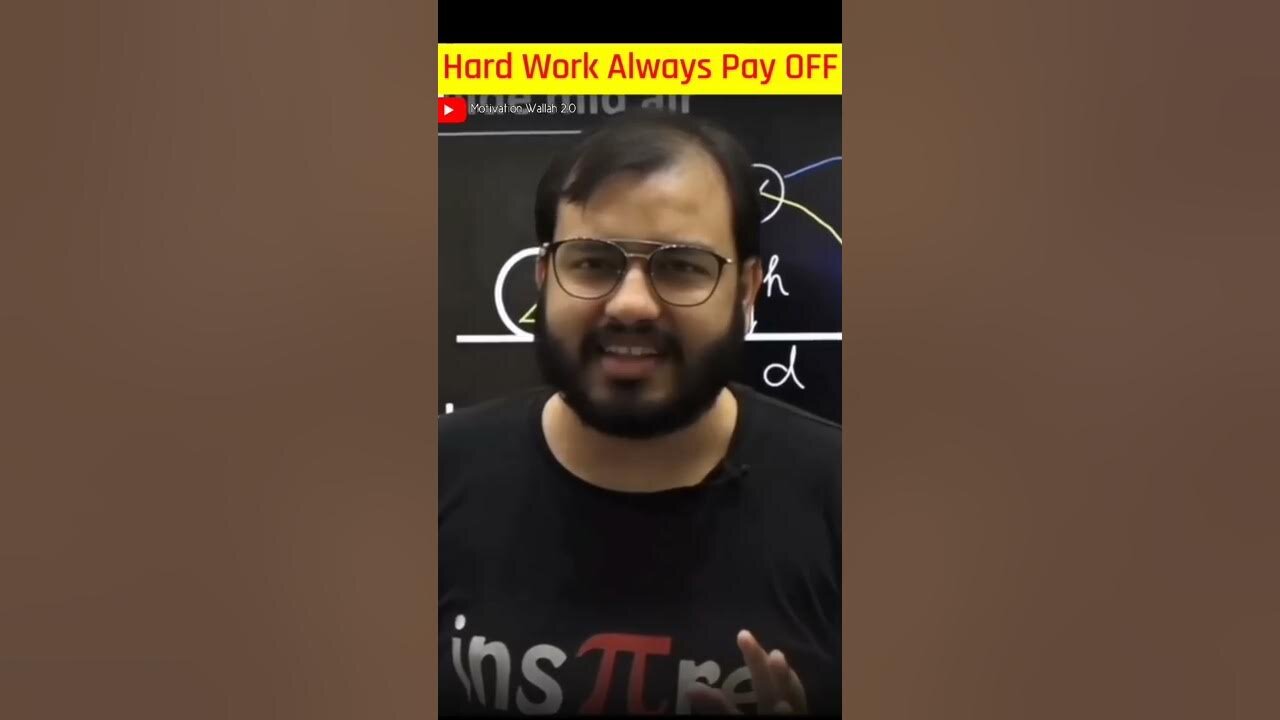 Hard work always Pay Off 🔥| #iitmotivation | #neetmotivation | #shorts | physics wallah | PW |