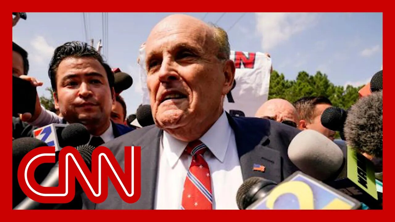 Rudy Giuliani speaks out after surrender in Georgia